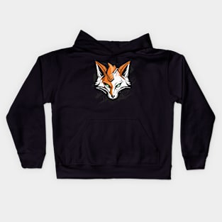 Graffiti Paint Fox Creative Inspiration Kids Hoodie